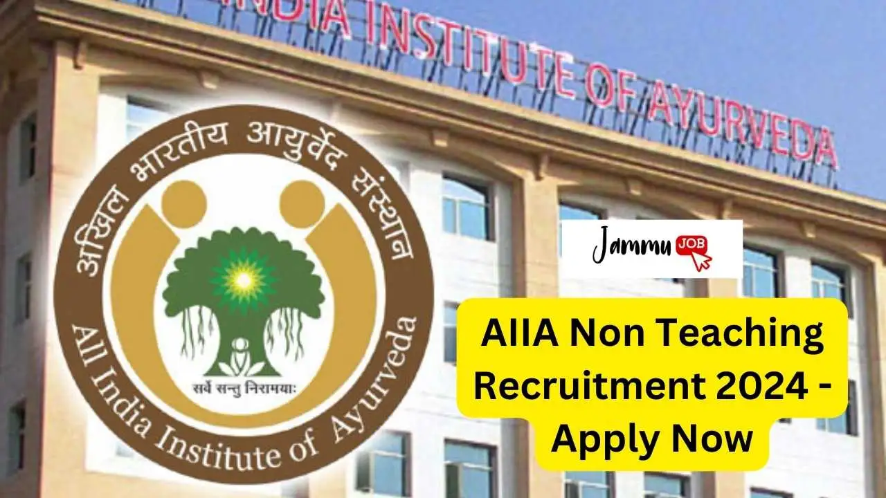 AIIA Non Teaching Recruitment 2024 - Apply Now