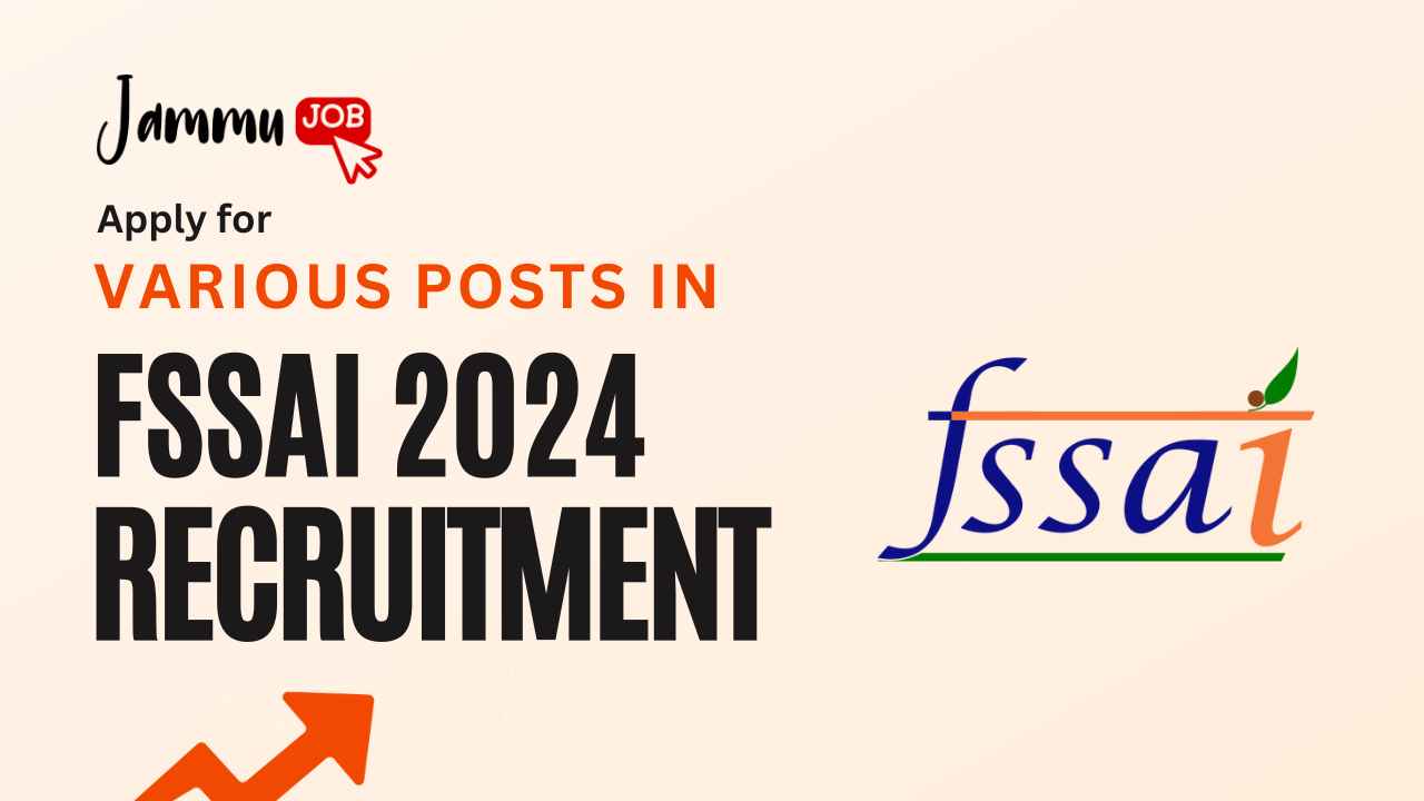 FSSAI Recruitment 2024 jpg